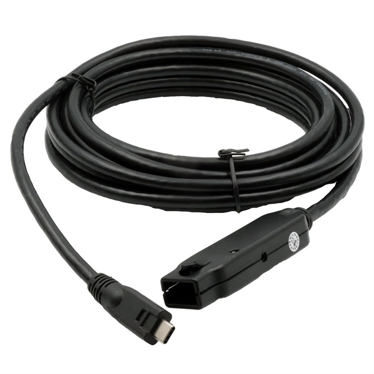 Exsys EX-1408 Aktives USB-C Verlängerungskabel USB 3.2 Gen 2x1, 5 m