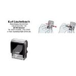 trodat Textstempelautomat "Printy 4.0" 4913, blau Lieferung mit Gutschein zur Anfertigung einer individuellen (44724)