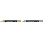 STAEDTLER Acrylmarker Lumocolor paint marker, gold Strichstärke: ca. 2,4 mm, Rundspitze, geruchsarme Acryltinte - 1 Stück (349-11)