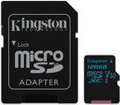 Kingston Technology Canvas Go! 128GB MicroSDXC UHS-I Klasse 10 Speicherkarte (SDCG2/128GB)