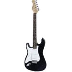DIMAVERY ST-203 E-Gitarre LH, schwarz (26211115)