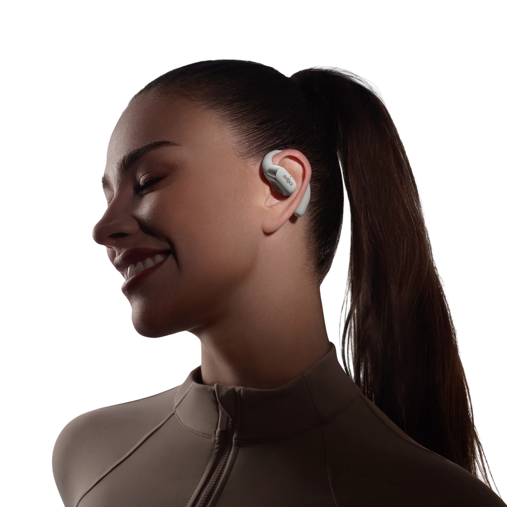 SHOKZ OpenFit 2+ True Wireless Open-Ear Kopfhörer Grau