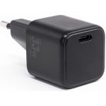 CoreParts MBXUSBC-AC0031. Zweck: Universal, Netzteiltyp: Drinnen, Eingangsspannung: 110-230 V. Eingangs-Betriebsspannung (min): 100 V. Stecker: USB-C. Produktfarbe: Schwarz, Gehäusematerial: Kunststoff, Gehäusefarbe: Schwarz. Breite: 30 mm, Tiefe: 30 mm, Höhe: 70 mm (MBXUSBC-AC0031)