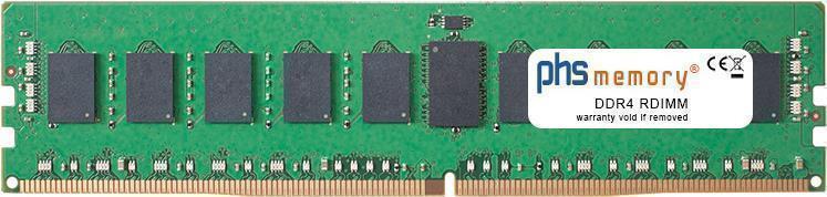 PHS-memory 16GB RAM Speicher kompatibel mit ASRock Rack EPYC3251D4I-2T DDR4 RDIMM 2666MHz PC4-2666V-R (SP501963)