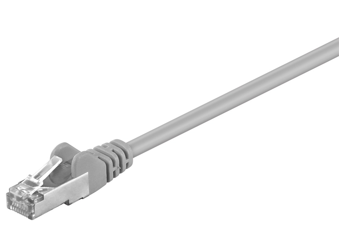 M-CAB 50145 CAT 5e Patchkabel SF/UTP 2 m Grau