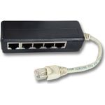 EFB-Elektronik ISDN 5-fach Adapter, RJ45 Stecker / 5 x RJ45 Buchse, terminiert Hersteller: EFB Elektronik (K5117.015)