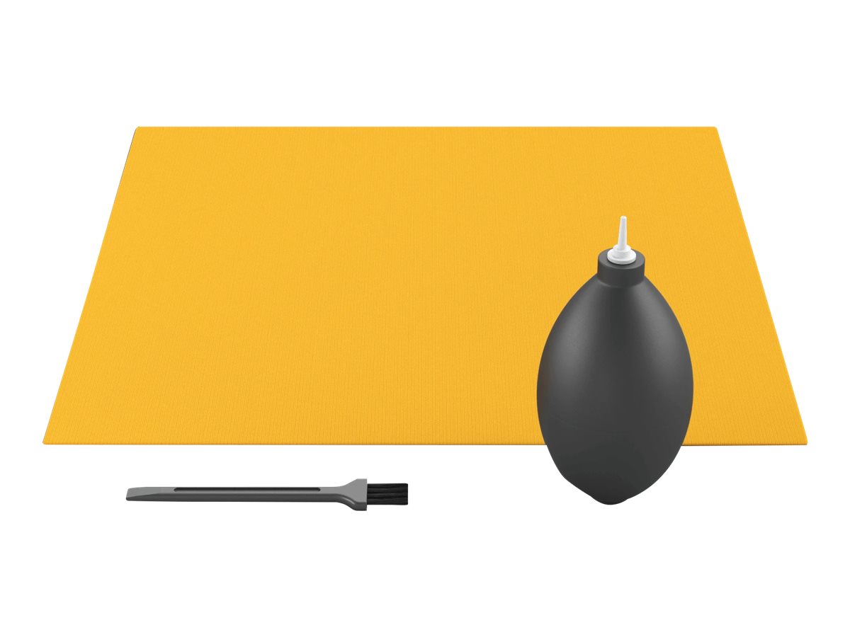 Glorious Cleaning Kit Tastatur-Reinigungsset Schwarz, Gelb