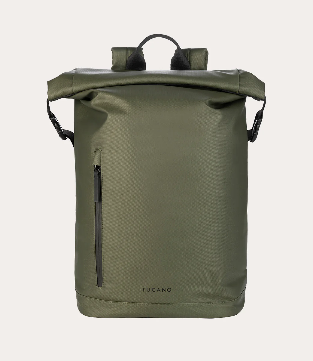 TUCANO ROLLO RUCKSACK OLIVE GREEN MACBOOK PRO 16 LAPTOP 15.6 (BKROL15-VM)