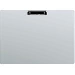 MAUL Schreibplatte, Aluminium mit Bügelklemme, DIN A3 quer Platte aus eloxiertem Aluminium, abgerundete Kanten, auch (23532-08)