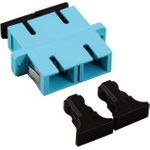 ACT Fiber optic SC duplex adapter multimode OM3. Connectors: SC/SC Sc duplex adapter multimode aq (EA3003)