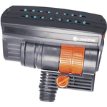 Gardena 13050-20 Wassersprinkler Schwingender Wassersprinkler Kunststoff Schwarz - Orange (13050-20)