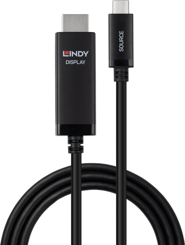Lindy 5m USB Type C to HDMI 8K60 Adapter Cable (43436)