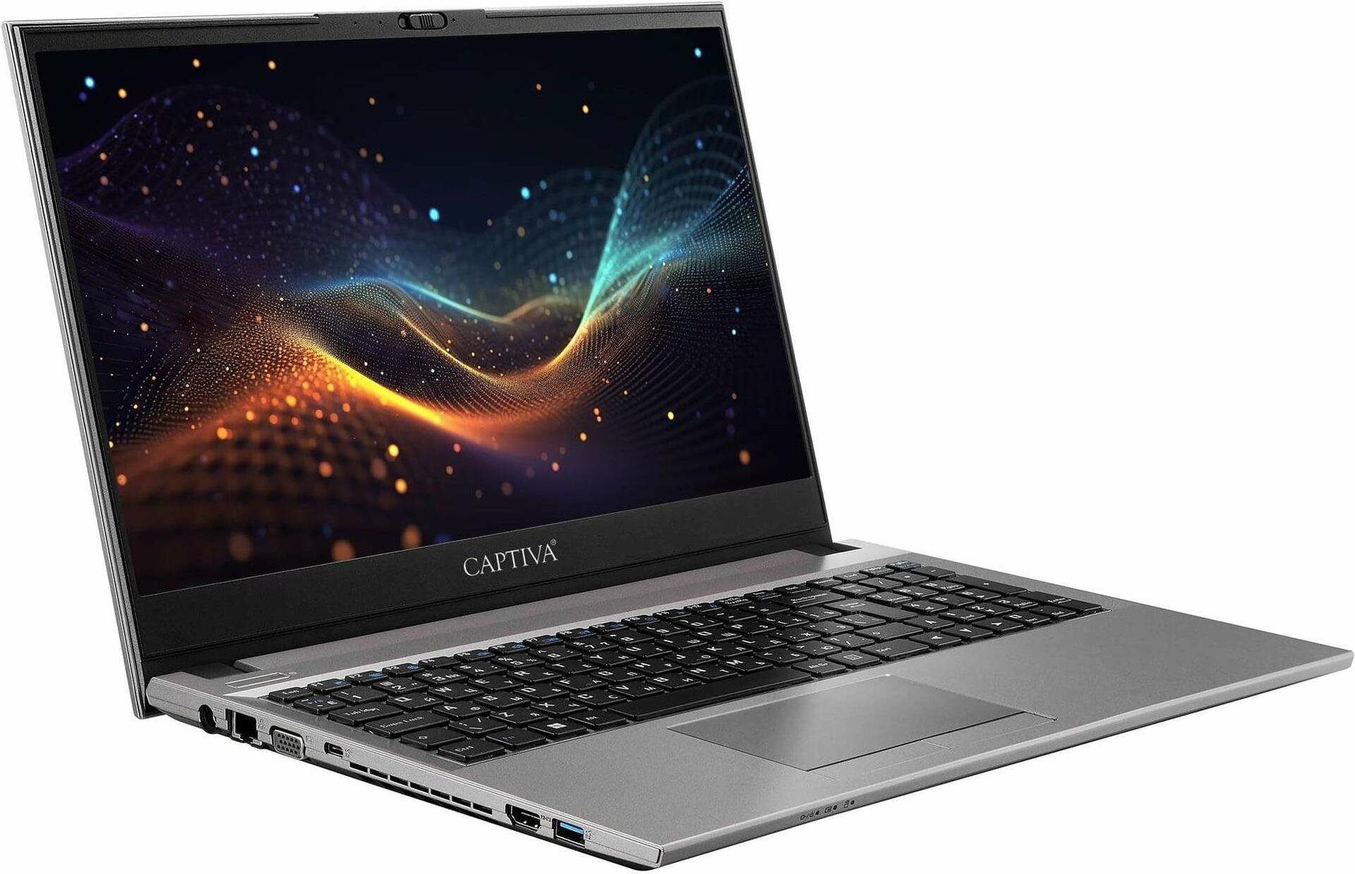 CAPTIVA Power Starter I77-289 Laptop 39,6 cm (15.6") Full HD Intel® Core™ i5 64 GB DDR4-SDRAM 1 TB SSD Wi-Fi 6 (802.11ax) Windows 11 Home Silber (77289)