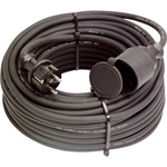 as - Schwabe 60382 Strom Verlängerungskabel Schwarz 5 m (60382)