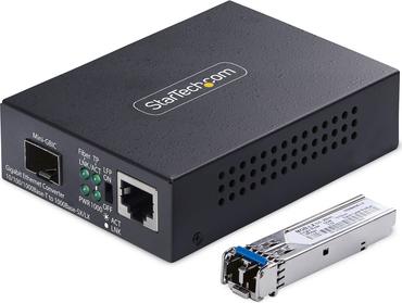 StarTech.com SM LC Fiber Media Converter 20km (MCM1110SMLC20)