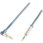 shiverpeaks sp-PROFESSIONAL Audio-Kabel 5 m 3.5mm Blau - Chrom (SP30825)