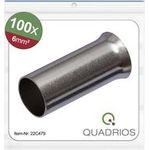 Quadrios 22C479 Aderendhülse 6 mm² Unisoliert 100 St. (22C479)