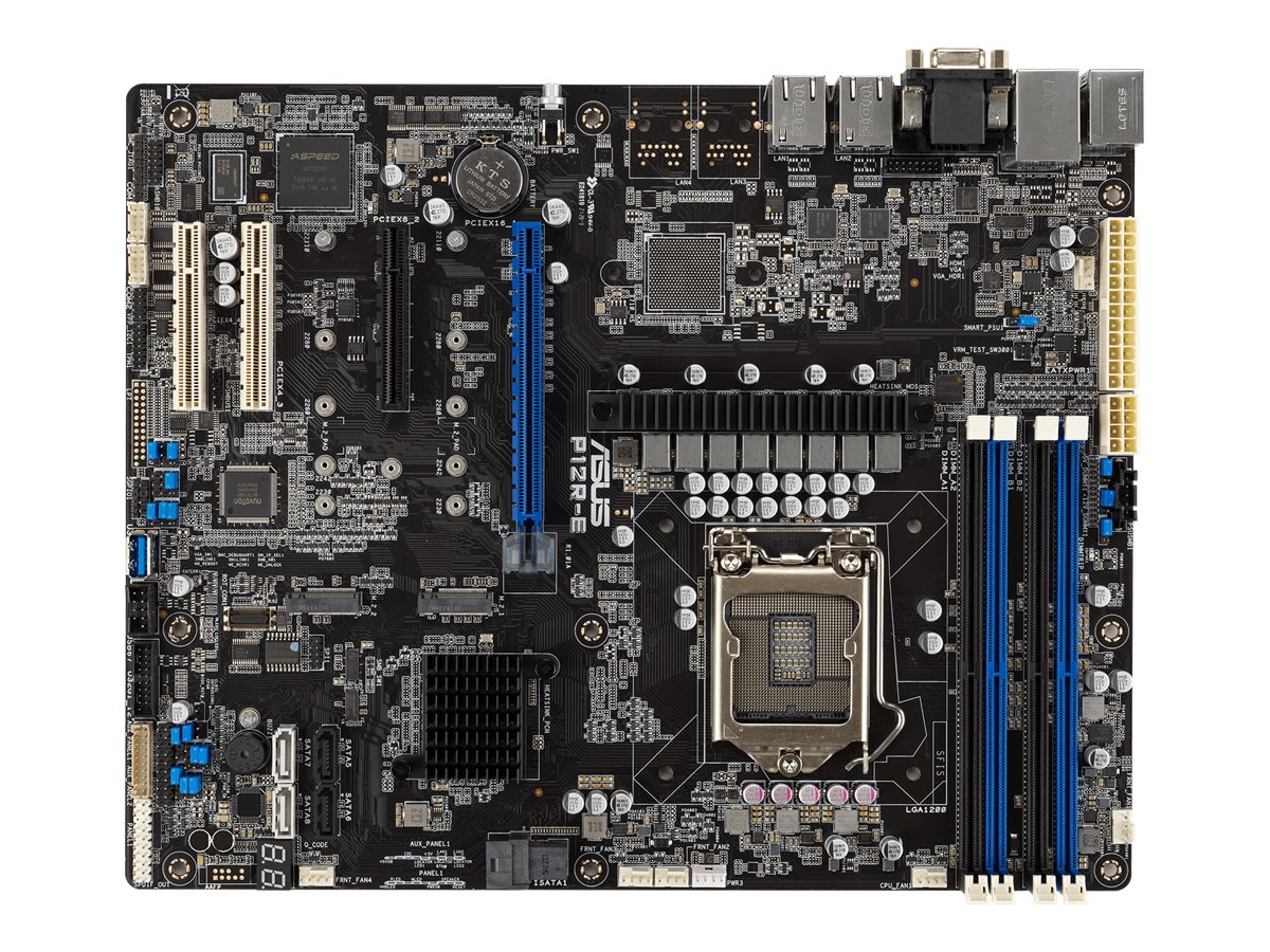 ASUS P12R-E Server-Mainboard ATX LGA 1200 Intel C256 DDR4