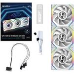 Lian Li UNI FAN SL Wireless LCD Lüfter ARGB PWM 3er-Pack inkl. Controller - 120 mm (12SLLCD1W3W)