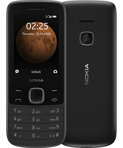 Nokia 225 4G Mobiltelefon (16QENB01A03)