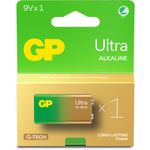 GP Batteries Ultra Alkaline GP1604AU Einwegbatterie 9V Alkali (151434)