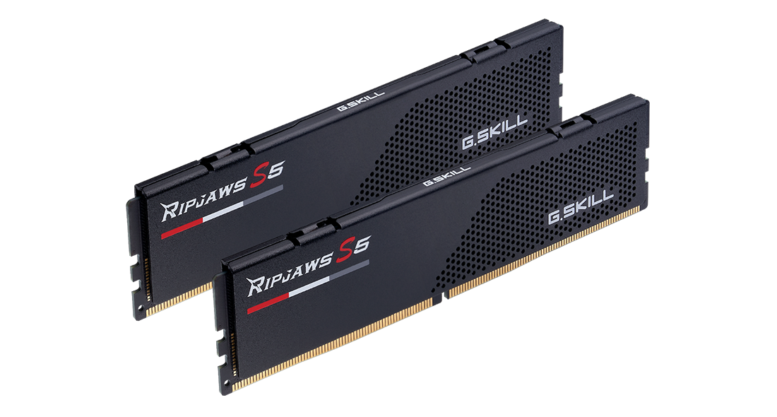 G.Skill Ripjaws S5 F5-5600J3636C16GX2-RS5K 32 GB RAM Kit 5600 MT/s CL36 Schwarz