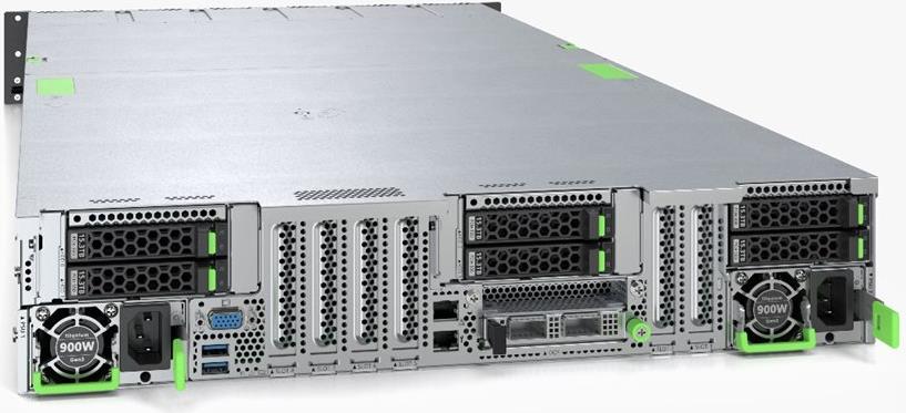 Fujitsu PRIMERGY RX2540 M7 Intel Xeon Silver 4410T 2.7 GHz 32 GB RAM Schwarz