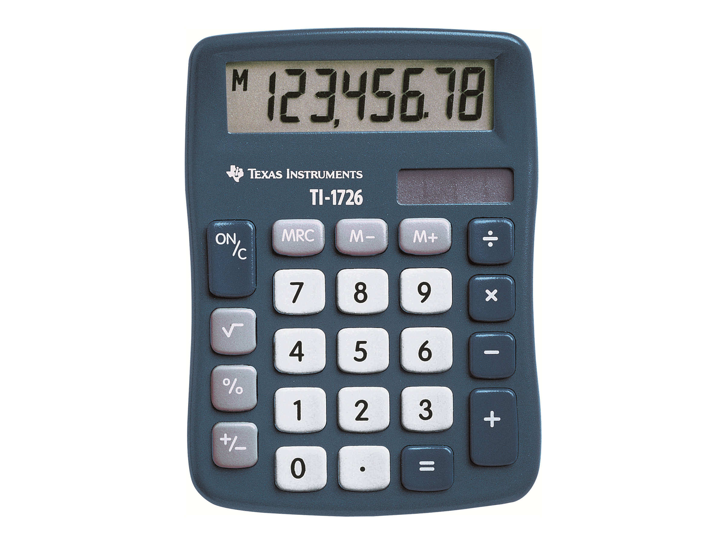 Texas Instruments TI-1726 Tischrechner 8-stelliges LCD-Display Blau