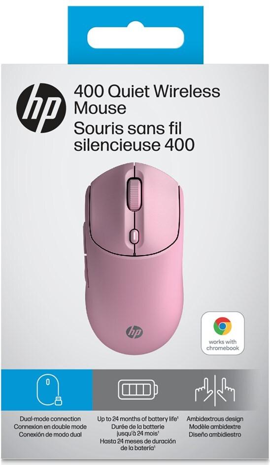 HP 400 Quiet Wireless Mouse Pink