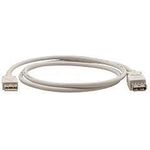 Kramer Electronics C-USB/AAE-10 USB Kabel 3 m USB 2.0 USB A Weiß (96-02121010)