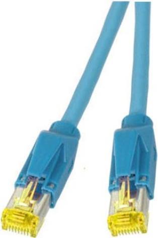 EFB-Elektronik RJ45 Patchkabel Cat.6A S/FTP LSZH Dätwyler 7702 TM31 blau 25m Hersteller: EFB Elektronik (K8580BL.25)