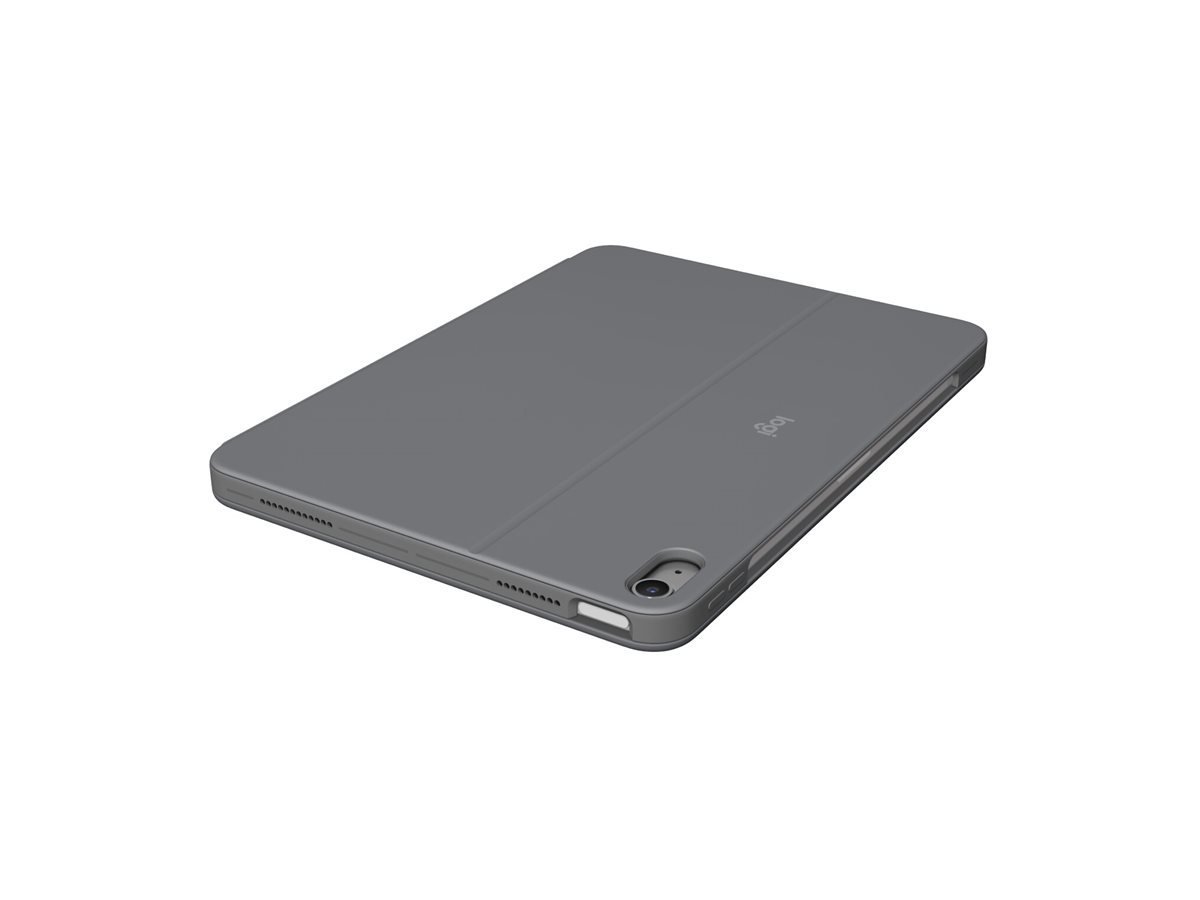 Logitech Combo Touch Tastatur und Foliohülle mit Trackpad für Apple 13" iPad Air M2/M3 QWERTZ Oxford Gray
