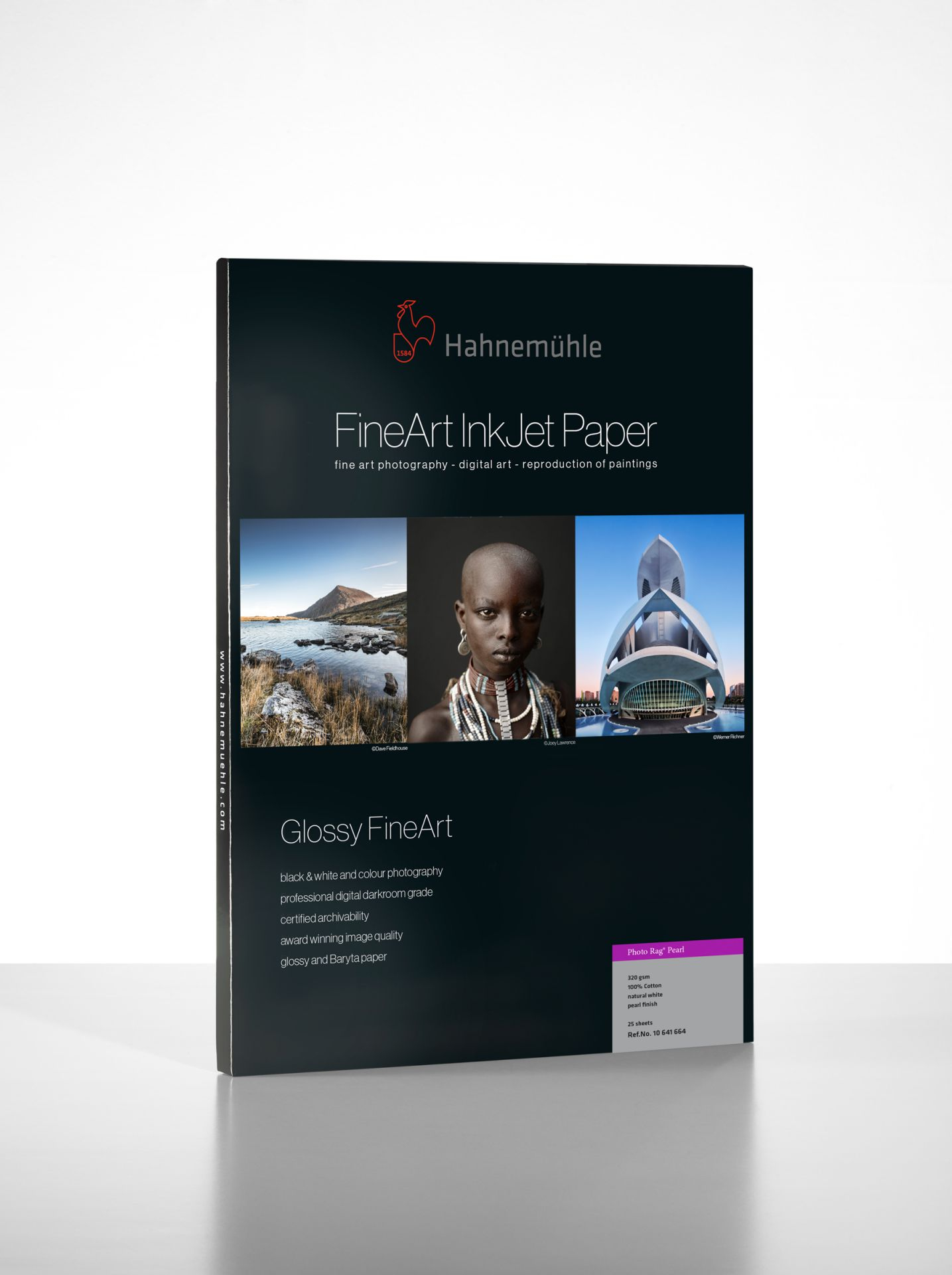 Hahnemühle Photo Rag Pearl A3 Fine Art-Fotopapier 320 g/m² 25 Blatt Natural White