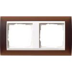 GIRA 0212331. Produktfarbe: Braun, Design: Schraubenlos (0212331)