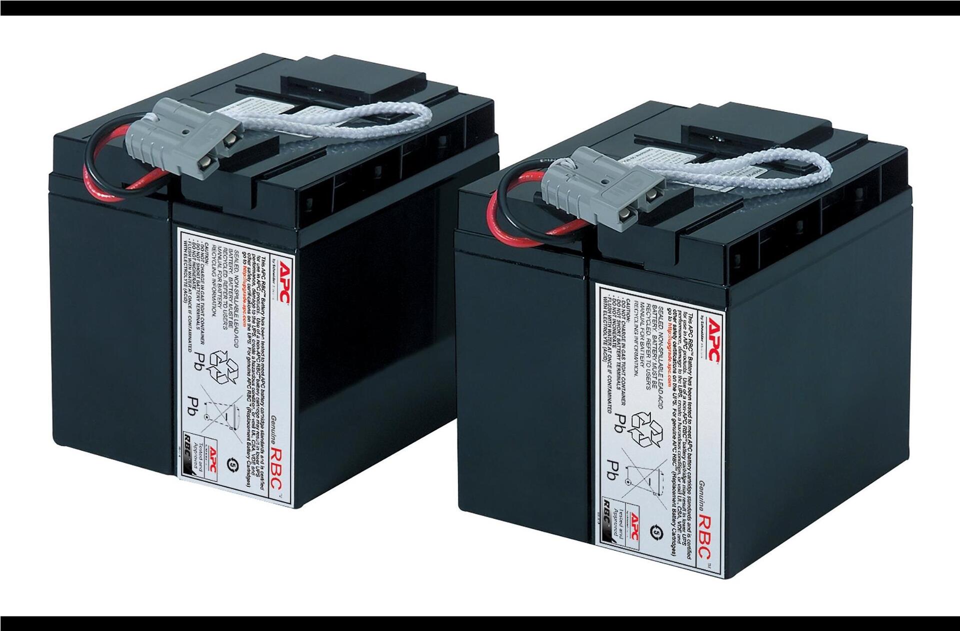 APC Replacement Battery Cartridge #55 USV-Akku Bleisäure Schwarz