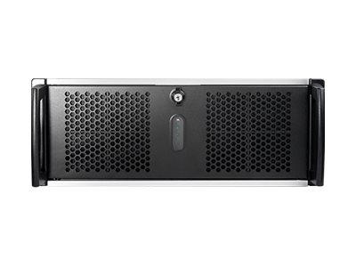 Chenbro RM41300 4U Rack-Gehäuse E-ATX ohne Netzteil Schwarz, Silber