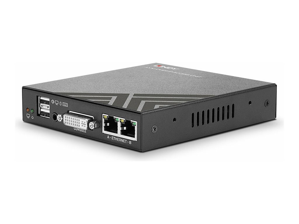 Lindy KVM over IP Access 1920 x 1200 Schwarz