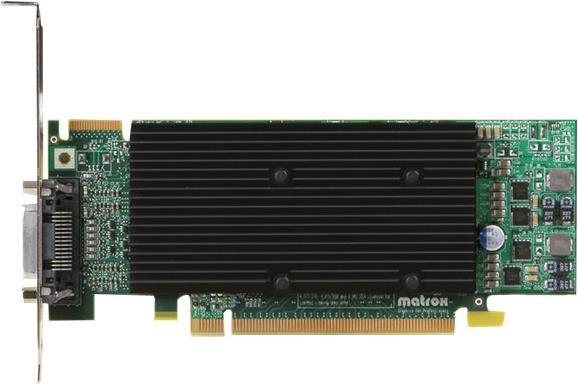 Matrox M9120 Plus Grafikkarte 512 MB DDR2 SDRAM PCI Express x16 Low-Profile