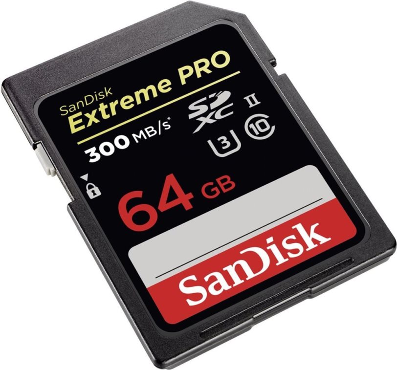 64 GB SDXC CARD SanDisk Extreme PRO UHS-II 300MB/s (SDSDXPK-064G-GN4IN)