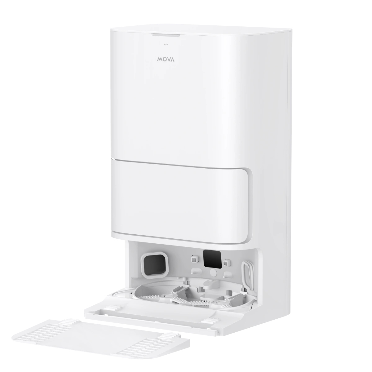 MOVA E40 Ultra Saug-Wisch-Roboter mit Reinigungsstation 19.000 Pa 260 min Schwarz, Weiß