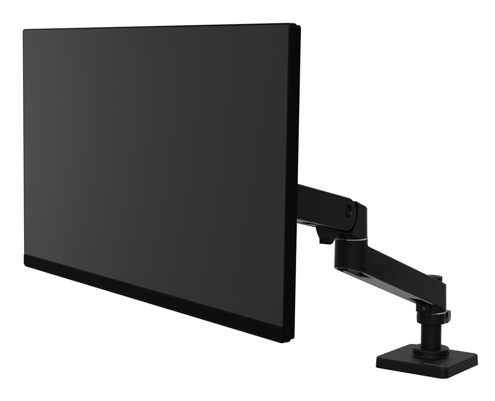 Ergotron LX Pro Monitorarm bis 34" Aluminium Schwarz