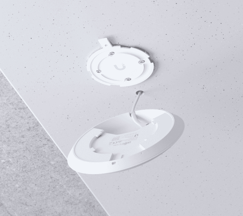Ubiquiti UniFi U6+ Access Point Wi-Fi 6 2402 Mbit/s PoE Weiß