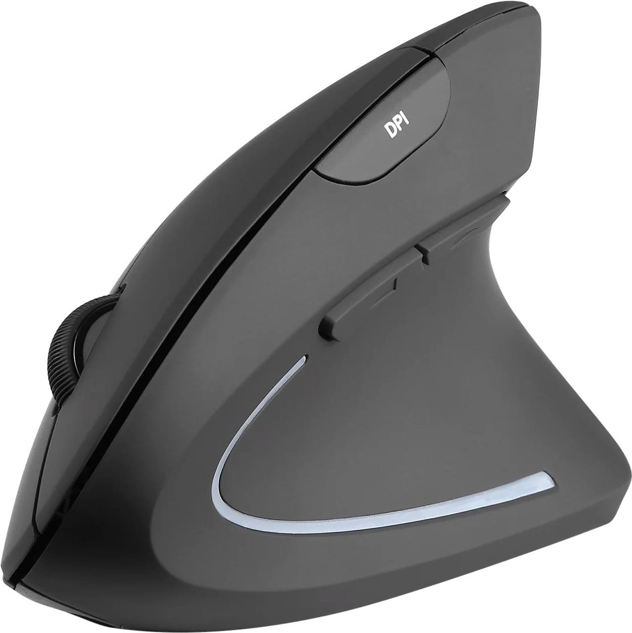 Perixx PERIMICE-713 R Vertikale Ergonomie-Maus kabellos wiederaufladbar (PERIMICE-713 R)