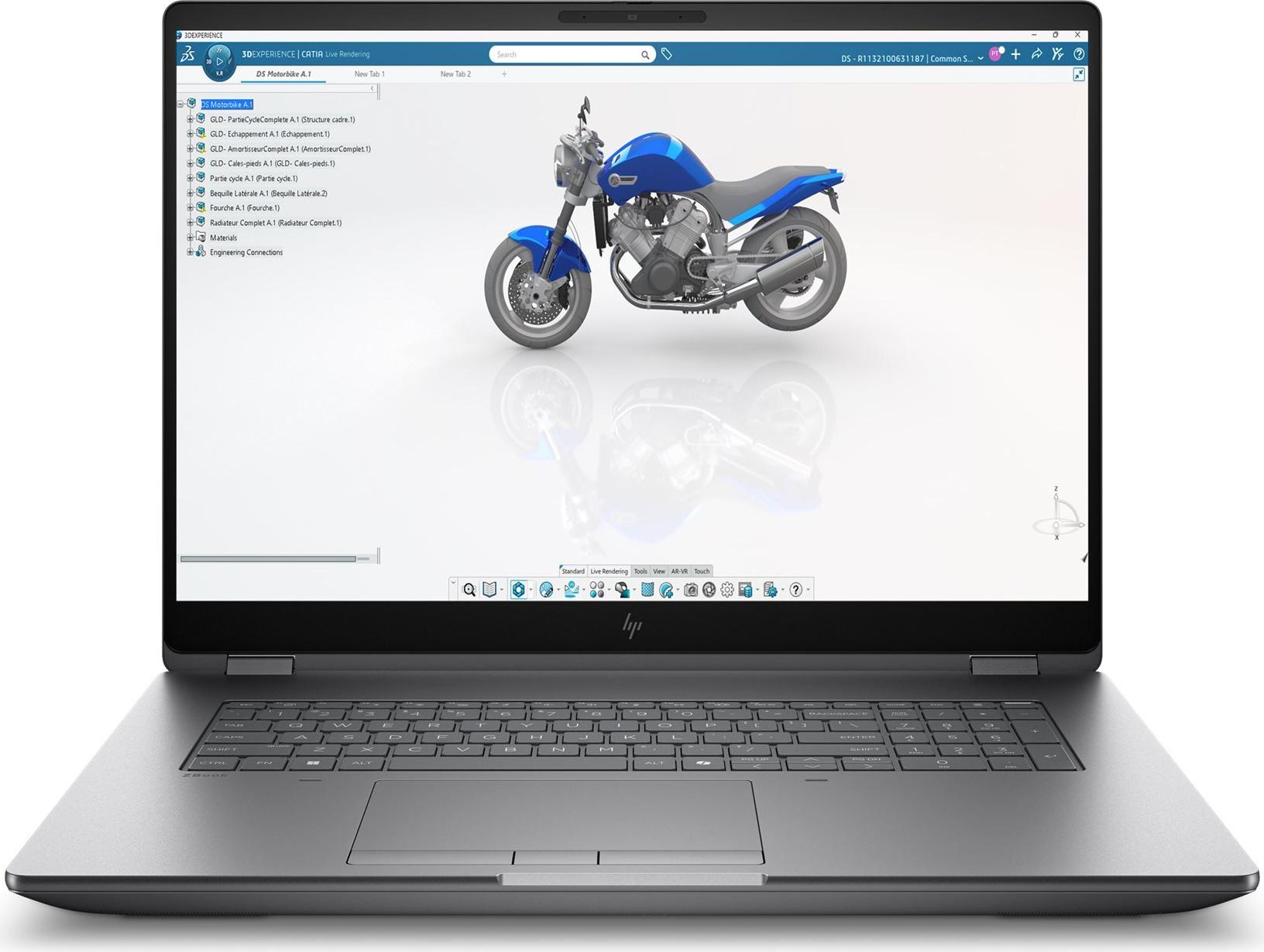 HP ZBook Fury G1i 18" Core Ultra 7 255HX 32 GB RAM 1 TB SSD Meteorsilber
