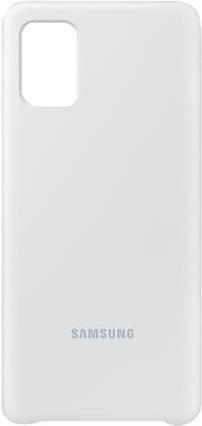 Samsung Silicone Cover EF PA715 Hintere Abdeckung für Mobiltelefon Silikon Silber für Galaxy A71  - Onlineshop JACOB Elektronik