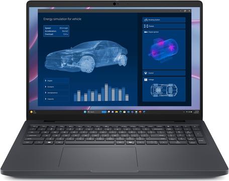 DELL Pro Max 16 AMD Ryzen AI 7 PRO 350 16" FHD+ 32GB RAM 512GB SSD RTX PRO 500 QWERTZ DE