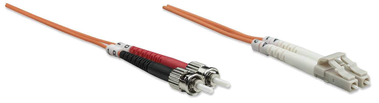 Intellinet OM1 LC/ST Glasfaser-Patchkabel 1 m Orange