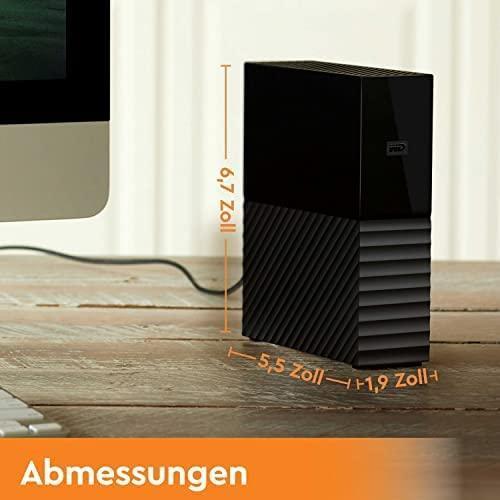 WD My Book Externe Festplatte 18 TB USB 3.0 Schwarz