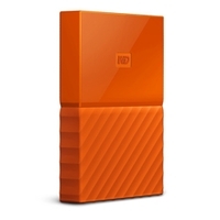 WD My Passport 4TB portable HDD external USB3.0 6,4cm 2.5" Orange Retail (WDBYFT0040BOR-WESN)