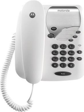 Motorola CT1 Analoges Telefon (107CT1WHITE)